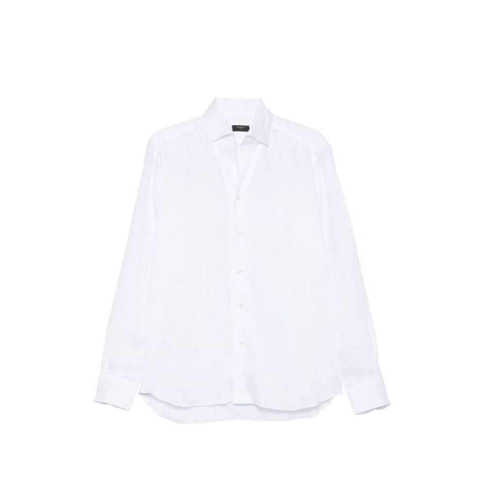 Barba Men Tailored Linen Shirt